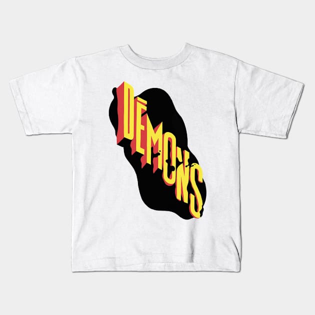 Demons Kids T-Shirt by bohoshc